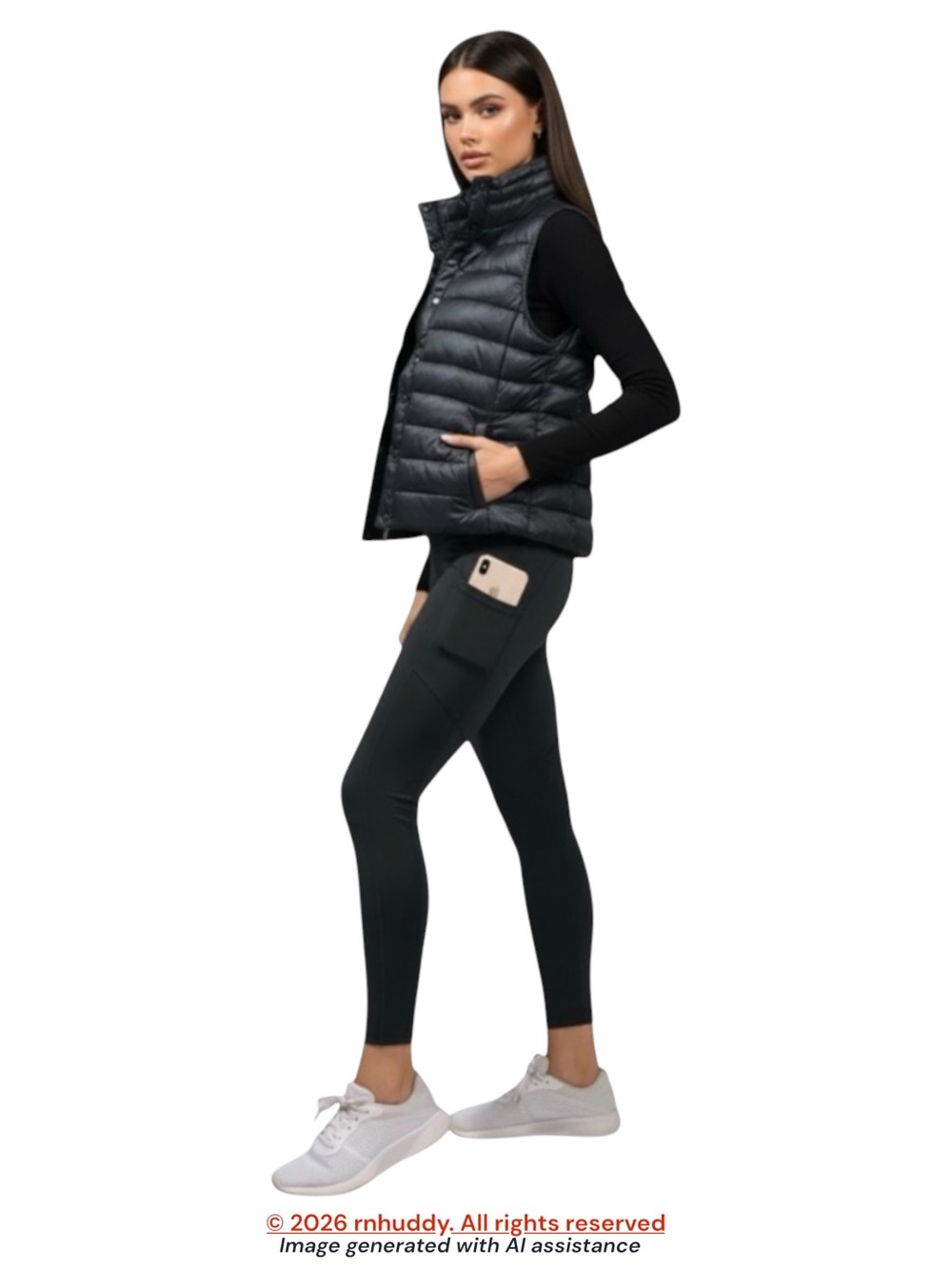 Yogalicious Lux XS black side pocket leggings